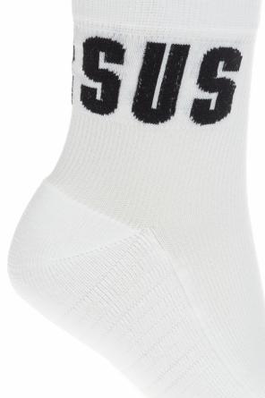 Logo-embroidered socks, zdjęcie 2 Logo-embroidered socks od Versace Versus